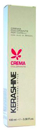 KERASHINE - crema colorante per capelli con olio di argan 100 ml 4n castano