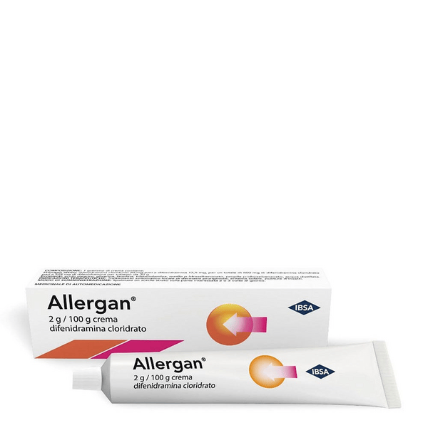 Allergan Crema Antistaminica 2 g/100 g Difenidramina 30 g