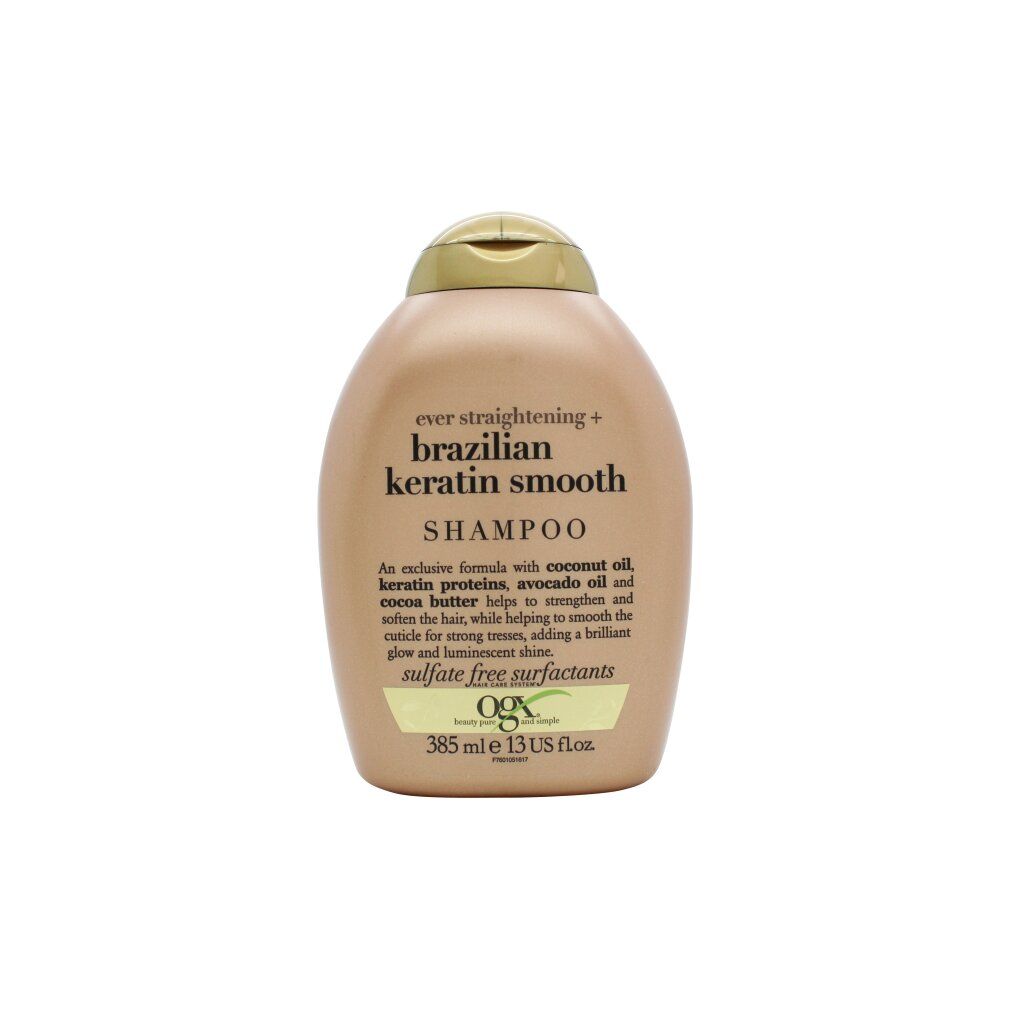 Ogx Shampoo capelli alla cheratina brasiliana 0,385 l
