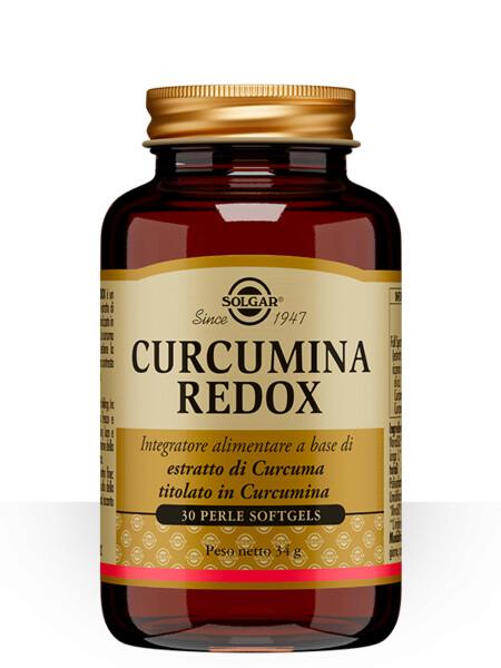Solgar Curcumina Redox Integratore di Curcuma 30 Perle