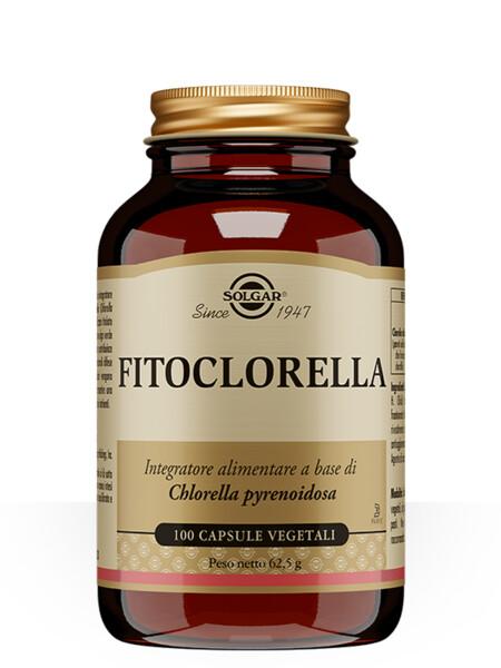 Solgar Fitoclorella Integratore Antiossidante 100 Capsule Vegetali