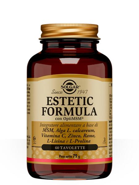 Solgar Estetic Formula Integratore Capelli Pelle e Unghie 60 Tavolette — confronto prezzi