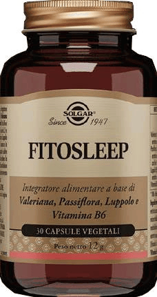 Solgar Fitosleep Integratore Per Il Rilassamento 30 Capsule Vegetali