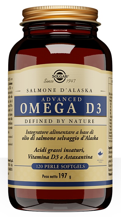 Advanced omega d3 120 perle softgels