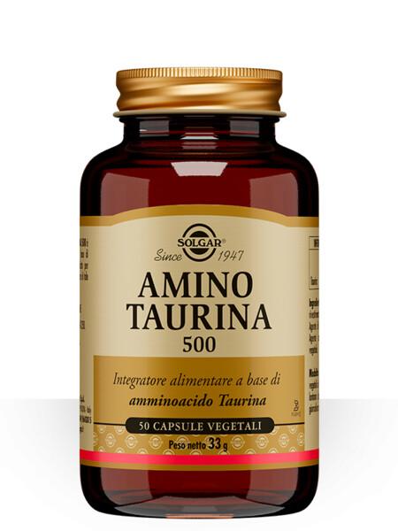Solgar Amino Taurina 500 Integratore Fegato 50 Capsule Vegetali — confronto prezzi
