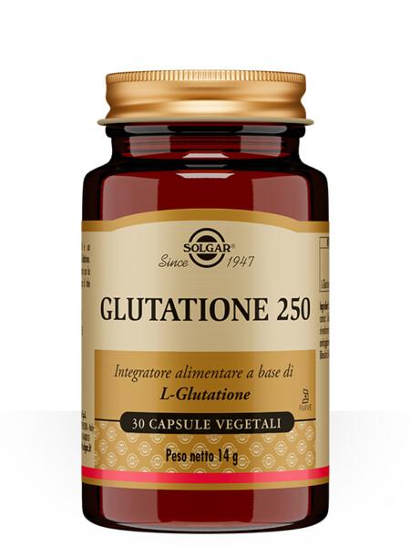 Solgar Glutatione 250 Integratore Antiossidante 30 Capsule