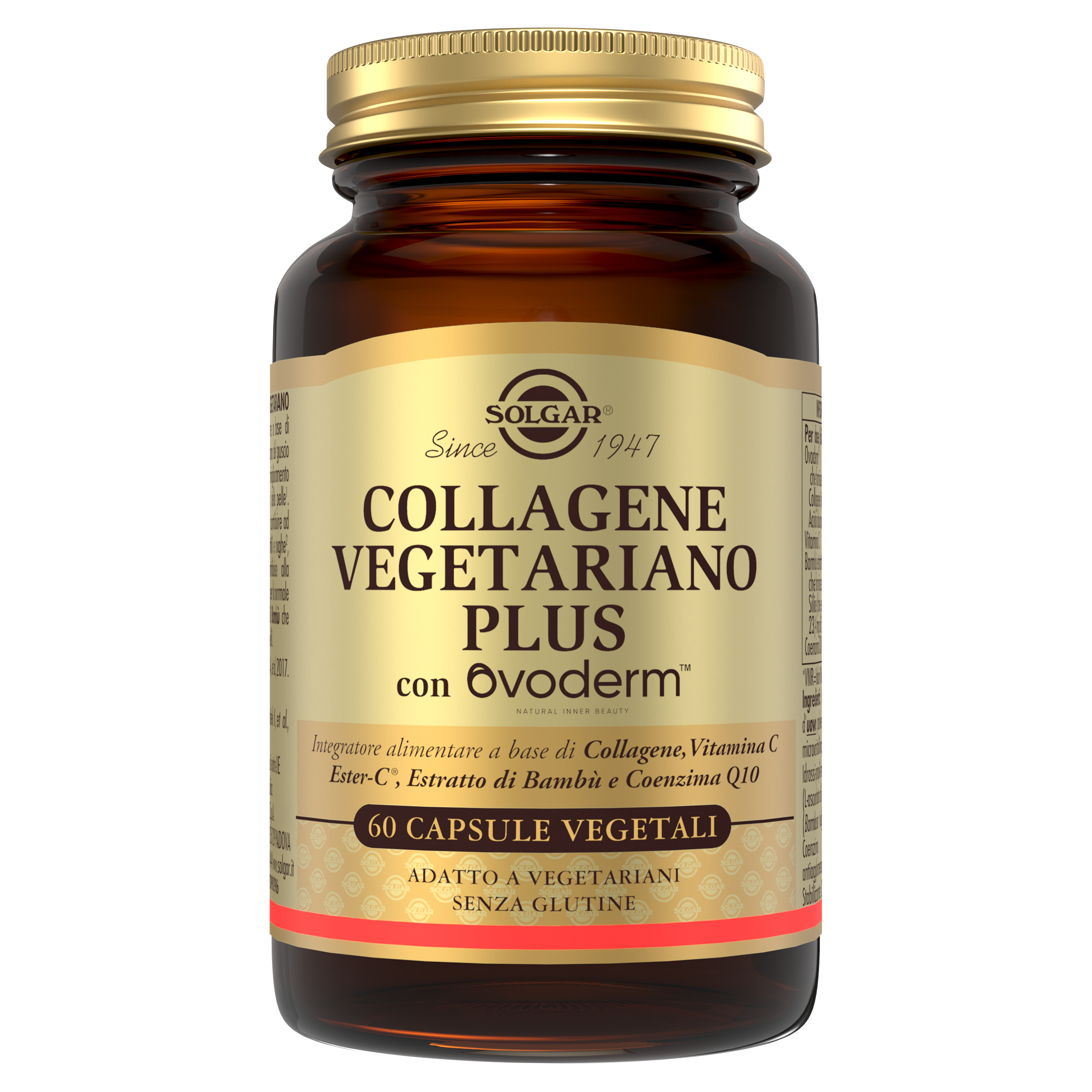 Solgar Collagene Vegetariano Plus Integratore per Pelle Capelli e Unghie 60 Capsule — confronto prezzi