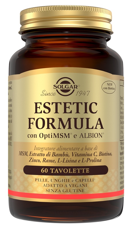 Estetic Formula Integratore Per Il Benessere Di Capelli Pelle E Unghie 60 Tavolette — confronto prezzi
