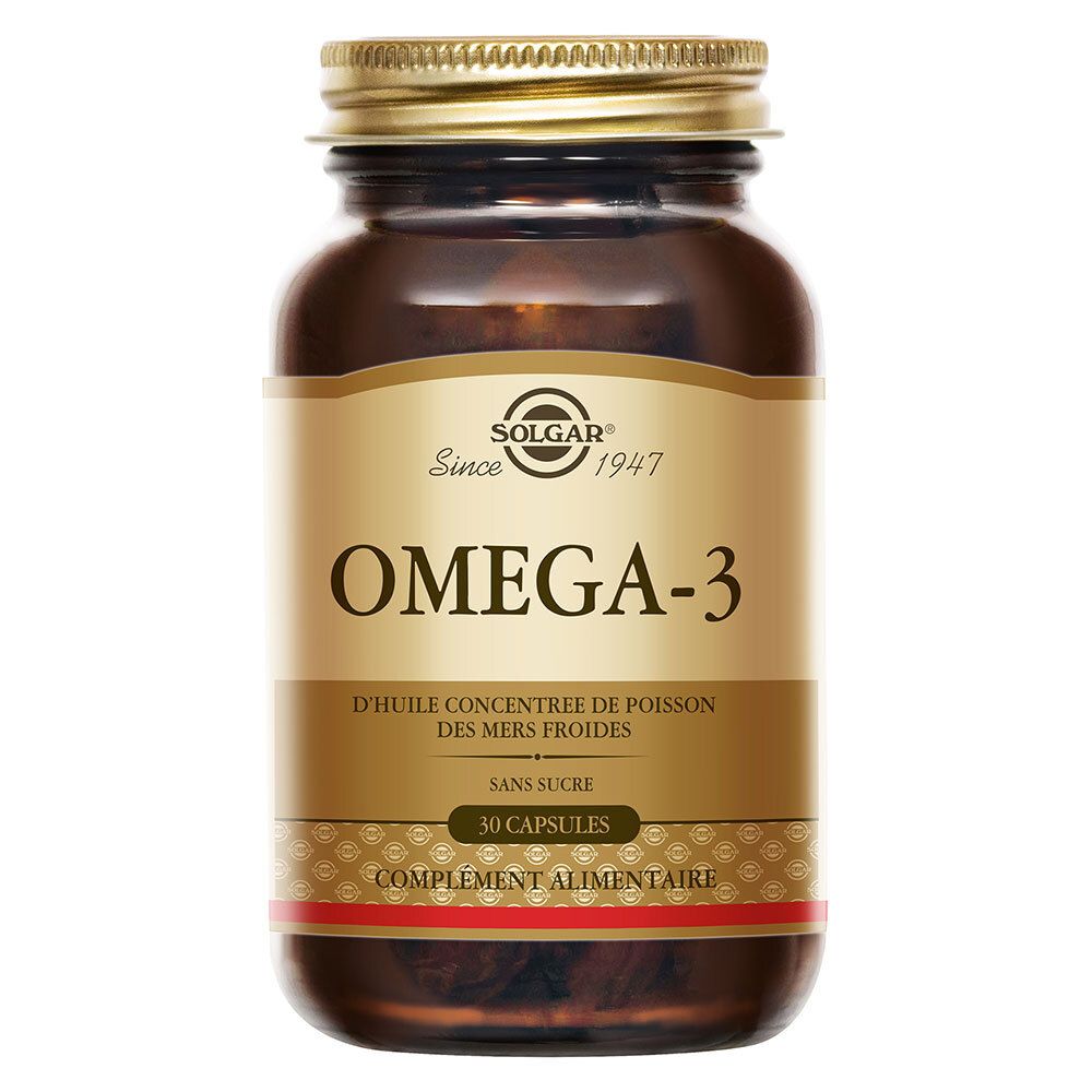 SOLGAR® Omega- 3 Double Strength 30 pz Capsule