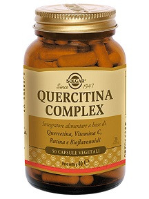 QUERCITINA COMPLEX 50CPS SOLGAR — confronto prezzi
