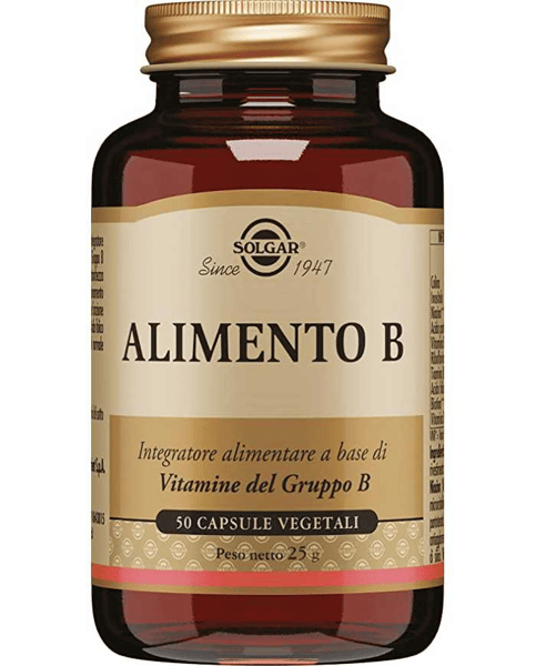 Solgar Alimento B Integratore di Vitamina B 50 Capsule
