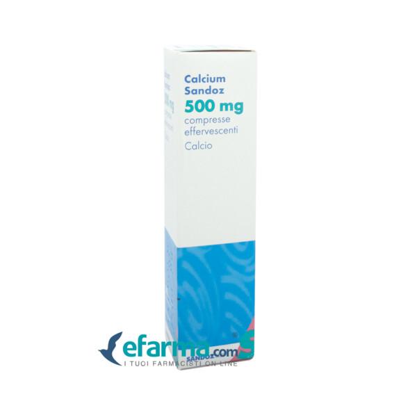 Calcium Sandoz 500mg 20 Compresse Effervescenti — confronto prezzi