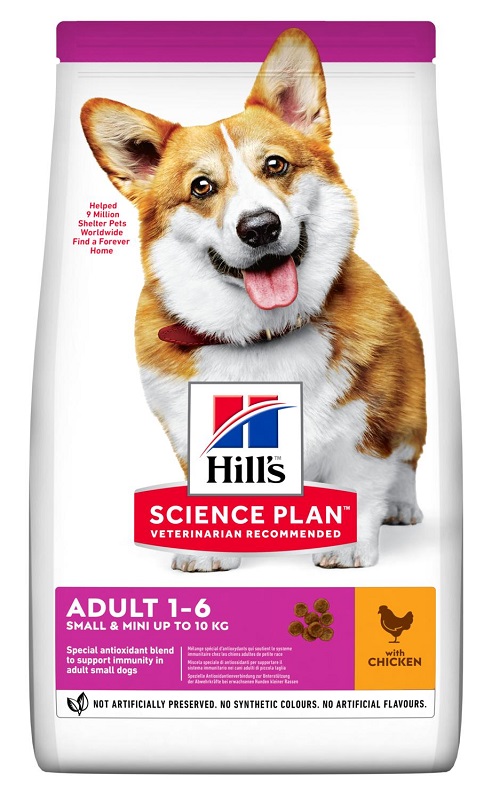 Hill's Science Plan Adult Small & Mini Con Pollo Alimento Secco Per Cani 6 kg — confronto prezzi