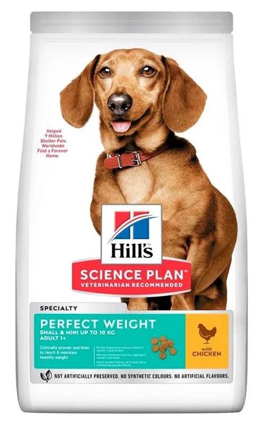 Hill's Science Plan Perfect Weight Cibo Secco per Cani Controllo del Peso 1.500 g