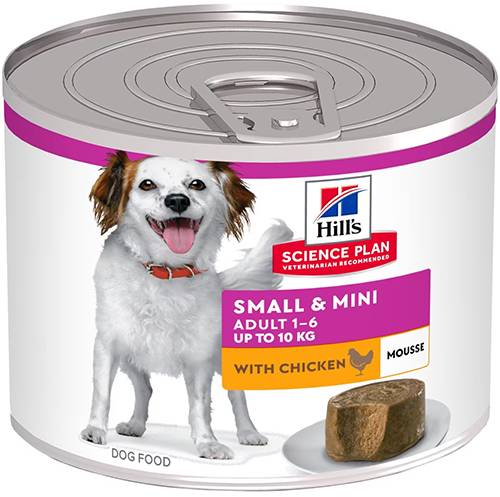 SCIENCE PLAN CANINE ADULT MOUSSE SMALL & MINI CHICKEN 200 G — confronto prezzi