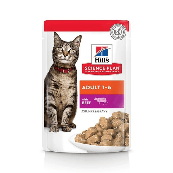 Hill's Science Plan Bocconcini Di Manzo Per Gatti Adulti Bustina 85G