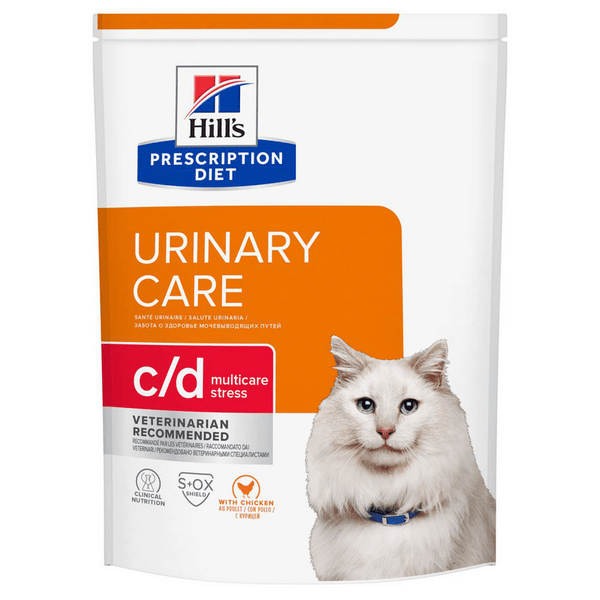 Hill's Prescription Diet C/D Multicare Stress Crocchette Pollo Per Gatti Sacco 1,5Kg — confronto prezzi