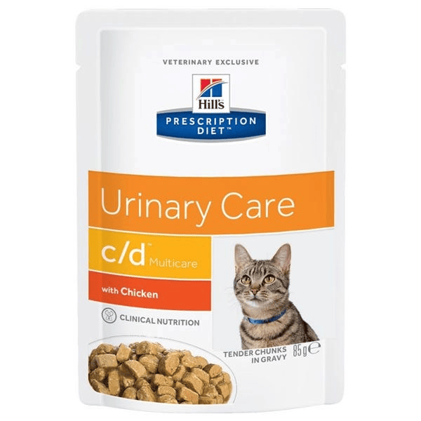 Prescription diet feline urinary care c/d chicken 85 g