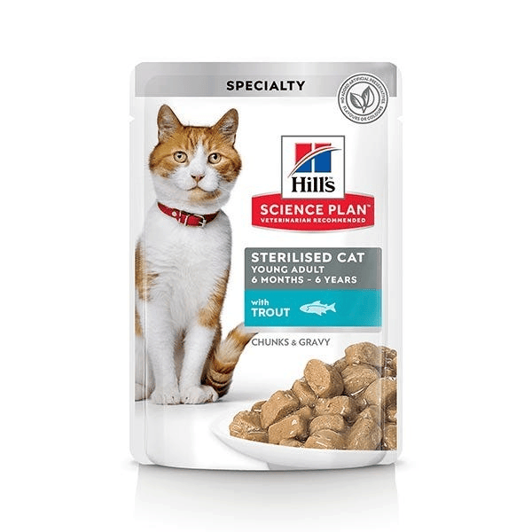 Hill's Science Plan Alimento Per Gatti Con Trota Bustina 85G — confronto prezzi