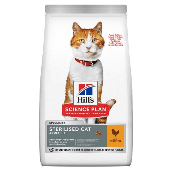 Hill'S Feline Adult Sterilised Pollo 1,5 Kg — confronto prezzi