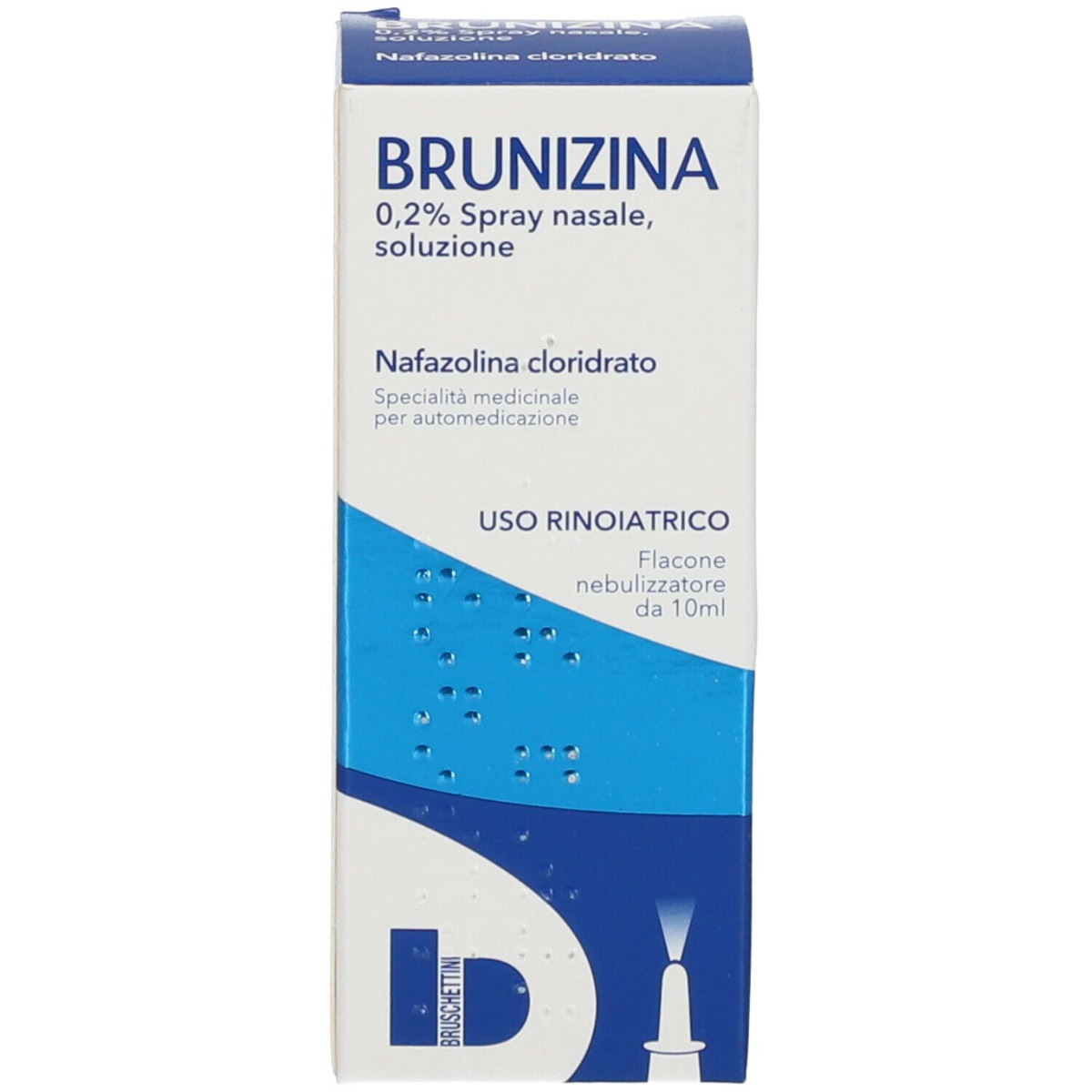 Naftazolina Gocce Nasali 0,2% Nafazolina Decongestionante 10 ml