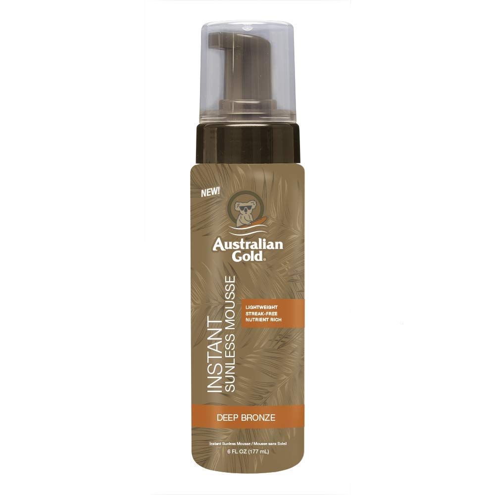 Mousse Autobronzante Istantanea Australian Gold 177 ml Schiuma con dosatore