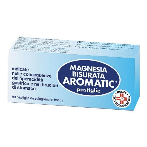 Magnesia Bisurata Aromatic 80 Pastiglie — confronto prezzi