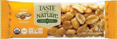 TASTE OF NATURE BARRETTA ALLE ARACHIDI BIO VEGAN AD ALTO CONTENUTO DI FIBRE 40 G — confronto prezzi