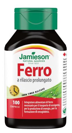 Jamieson Ferro a Rilascio Prolungato Compresse 100 pz rilascio prolungato — confronto prezzi