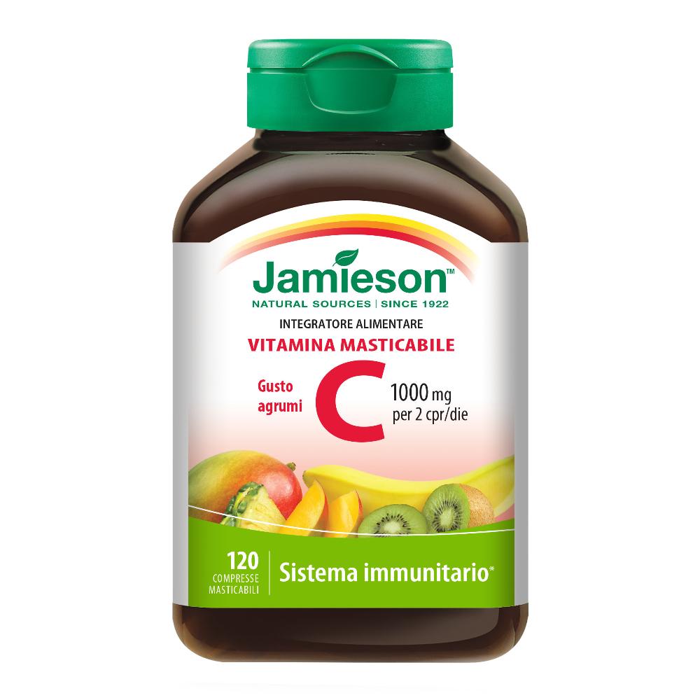 Jamieson Vitamina C 1000 Masticabile Agrumi Compresse 120 pz