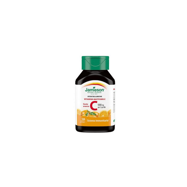 Jamieson Vitamina C 1000 Integratore Arancia 120 Compresse Masticabili — confronto prezzi