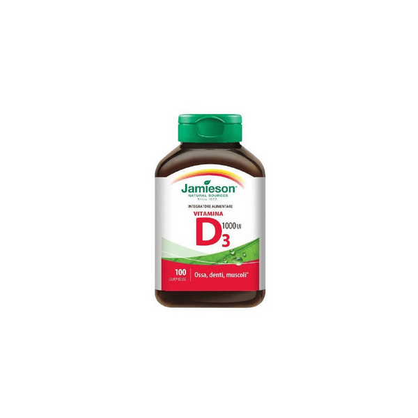 Jamieson Vitamina D3 1000ui Ossa Denti Muscoli 100 Compresse