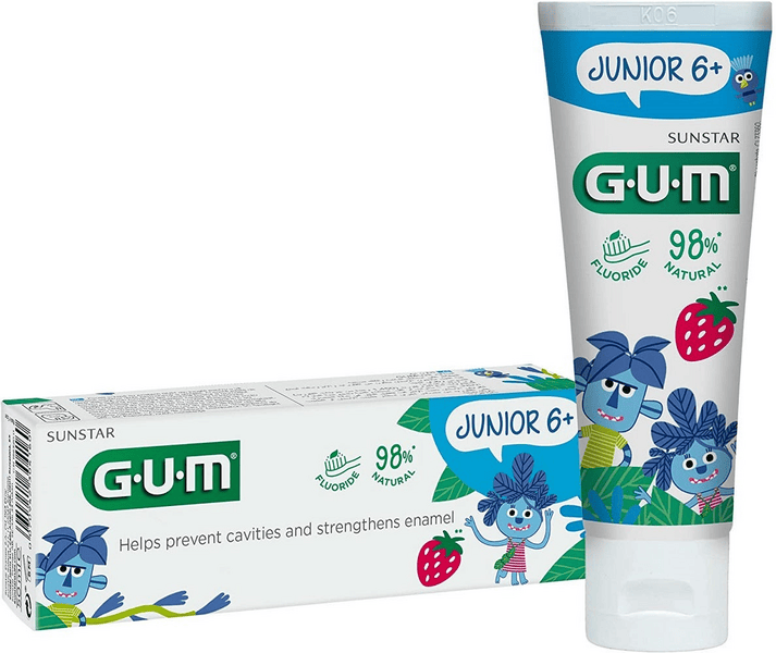 Gum Junior 6+ Dentifricio Per Bambini Gusto Fragola 50 ml — confronto prezzi