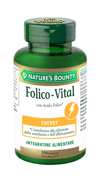 Folico-vital Energy Integratore Per La Gravidanza E Per La Riduzione Di Stanchezza E Affaticamento 250 Tavolette — confronto prezzi
