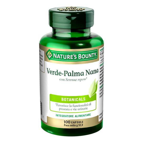 Nature's Bounty Verde-Palma Nana Integratore per le Vie Urinarie