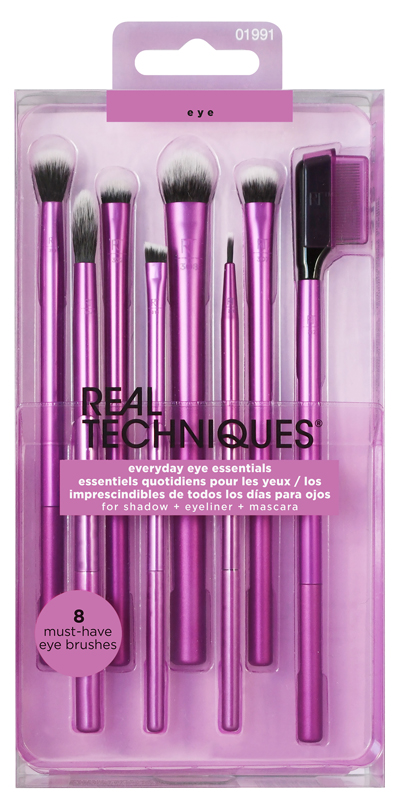 REAL TECHNIQUES - Everyday Eye Essentials - Set Di Pennelli Per Il Make-Up
