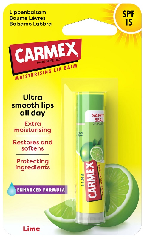 Carmex Balsamo Labbra Lime SPF15 4,25 g Protezione per le labbra