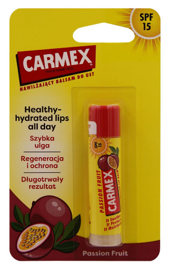 Carmex - Balsamo Labbra Passion Fruit SPF 15 Confezione 1 Pezzo