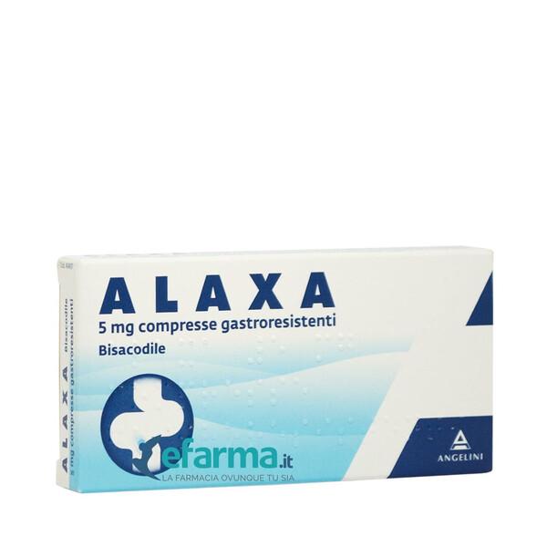 Alaxa 5 mg Bisacodile Lassativo 20 Compresse Gastroresistenti