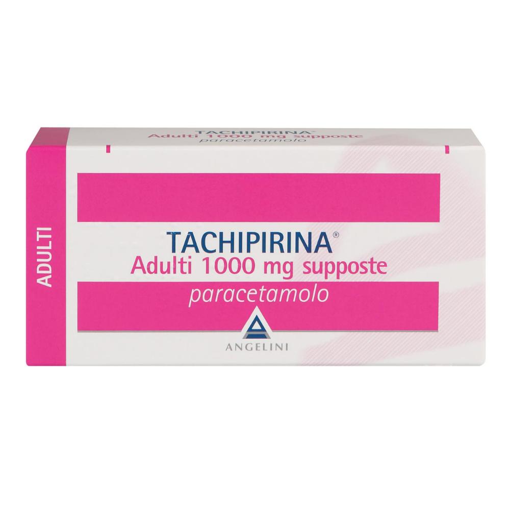 Tachipirina Adulti 1000 mg Paracetamolo 10 Supposte