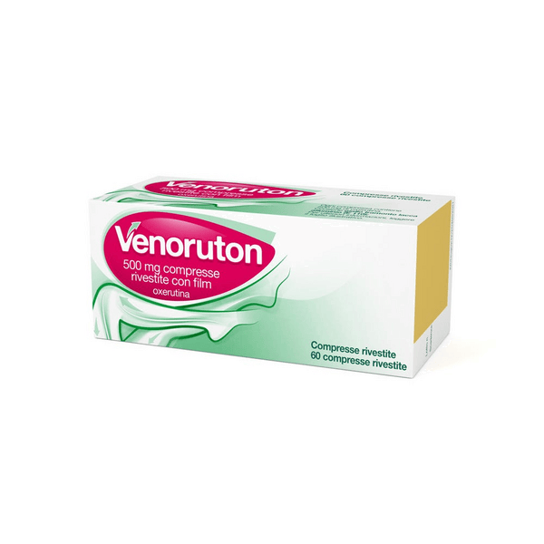 Venoruton Sintomi Insufficienza Venosa e Fragilità Capillare 60 Compresse