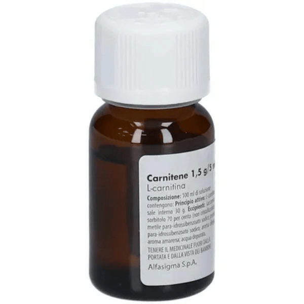 Carnitene Soluzione Orale 15 g/5 ml Flacone 20 ml + Cucchiaio Dosatore