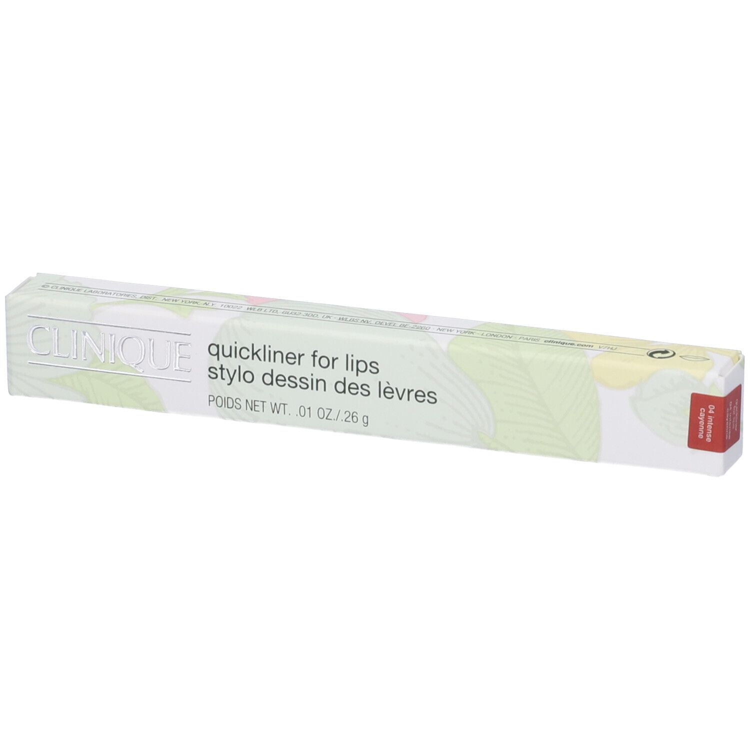 Clinique Quickliner™ for Lips Matita Labbra Colore 04 Intense Cayenne 0,26 g Make up