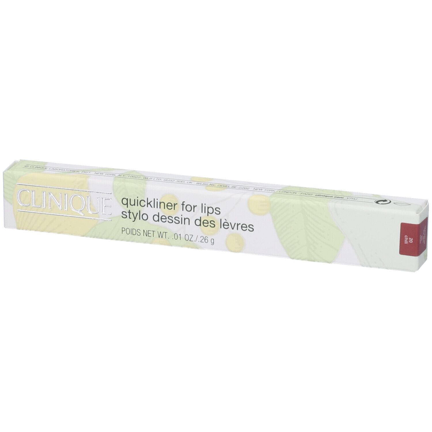 Clinique Quickliner™ for Lips Matita Labbra Colore 20 Chili 0,26 g Make up