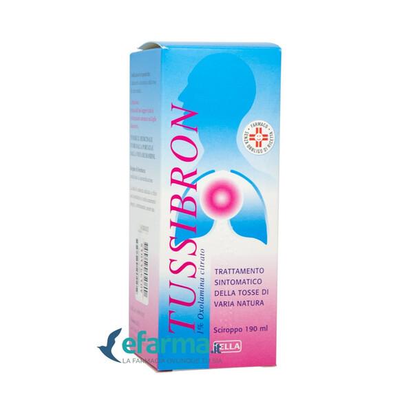 Tussibron Tosse Sciroppo 1% Oxolamina Citrato 190 ml — confronto prezzi