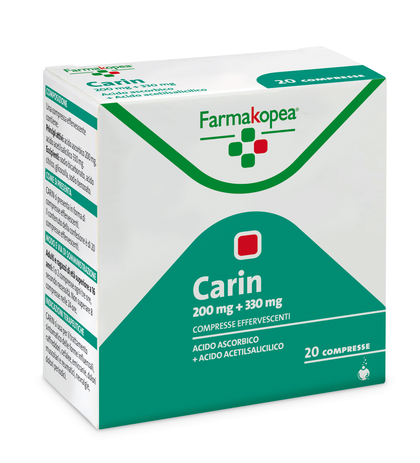 Carin*20cpr eff 330mg piu 200mg — confronto prezzi