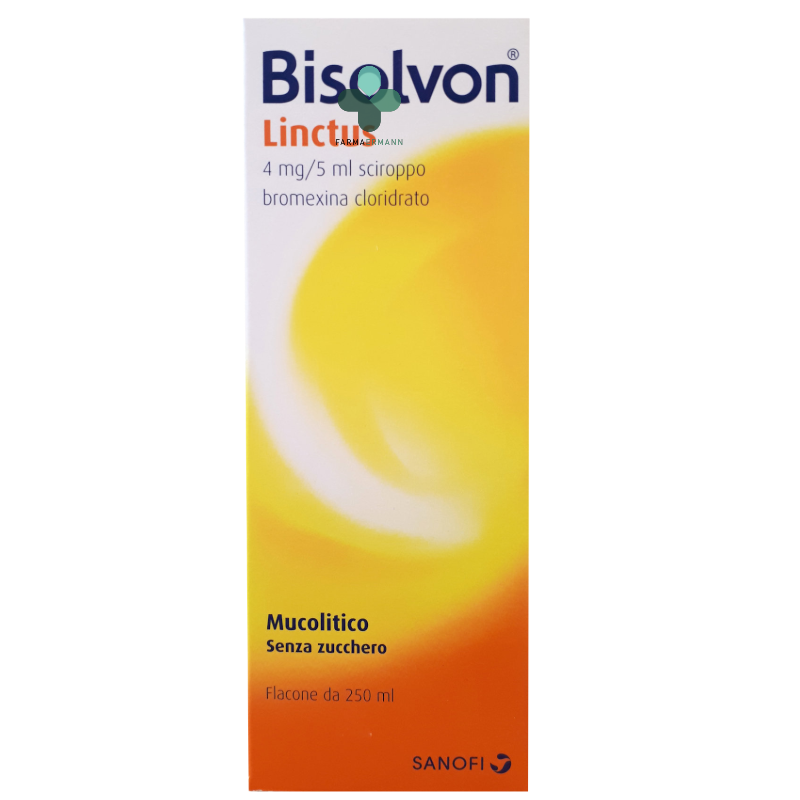 Bisolvon linctus 4 mg/5 ml sciroppo gusto cioccolato-ciliegia