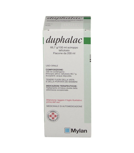 Duphalac 66,7 gr/100 ml Lattulosio Stitichezza Sciroppo 200 ml