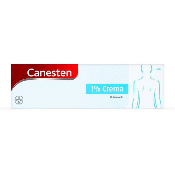 Canesten Crema Trattamento Antimicotico Antifungino contro Funghi e Micosi della Pelle 30 g