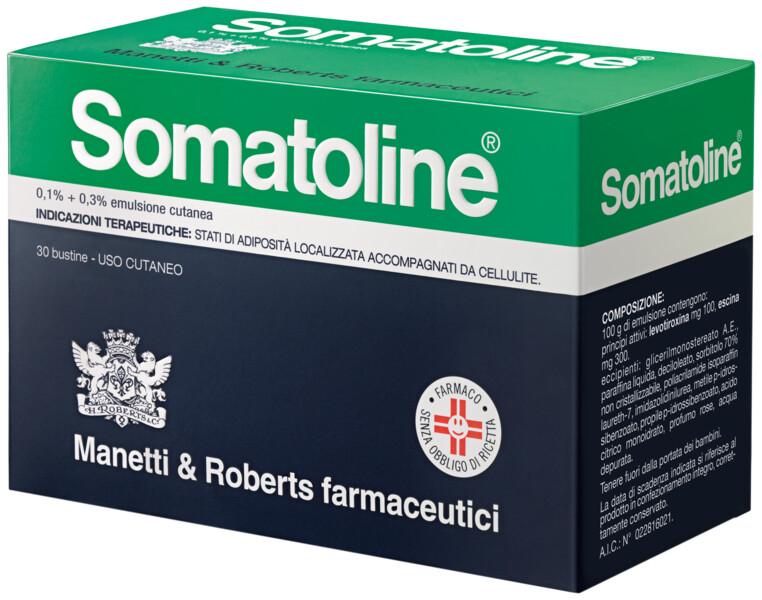Somatoline Emulsione Cutanea 0,1% + 0,3% Anti Cellulite 30 Bustine
